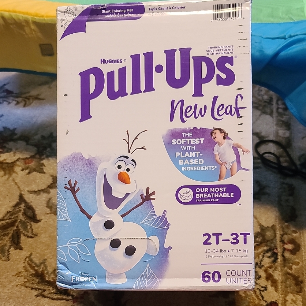 2 for $50- Huggies Pull-Ups Boys Disney Frozen Olaf 2T-3T - 16-34 lbs - 60 Count